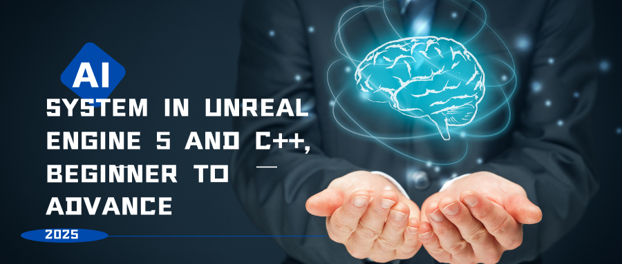 AI system in Unreal Engine 5 and C++, Beginner to advance